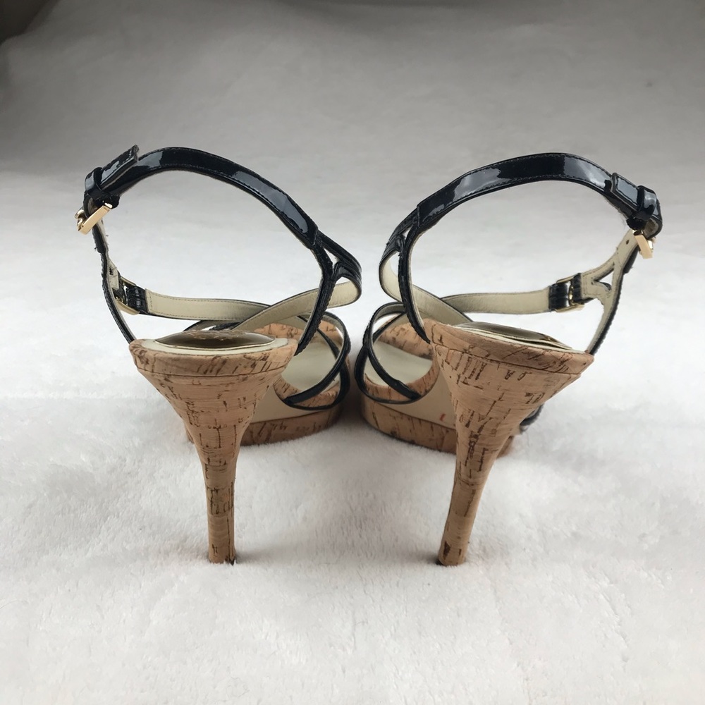 Michael Kors patent leather cork heel - Picture 3 of 5